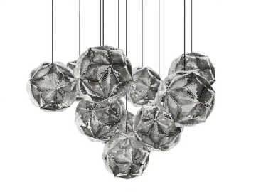 PUFF - LED stainless steel pendant lamp by Tom Dixon - view 3